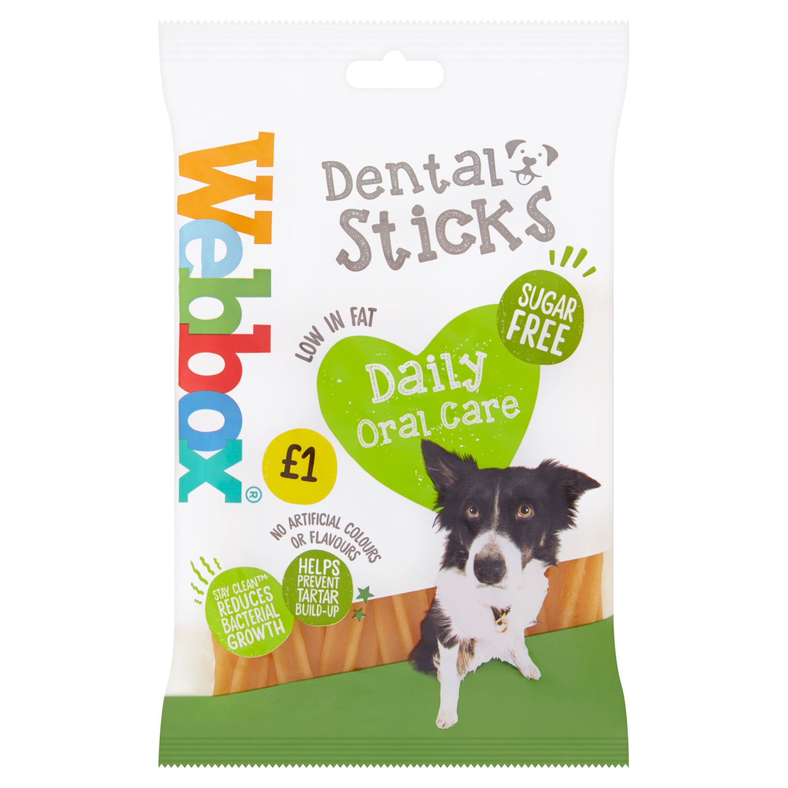 Webbox 2in1 Dental Stick Treats 180g Webbox 2in1 Dental Stick Treats 180g